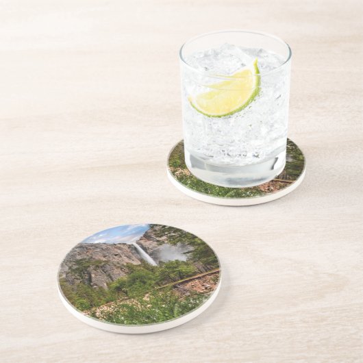 Brautschleier-Fälle Getränkeuntersetzer (Seite)