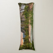 Brautschleier-Fälle Seitenschläferkissen (Vorderseite Vertikal)