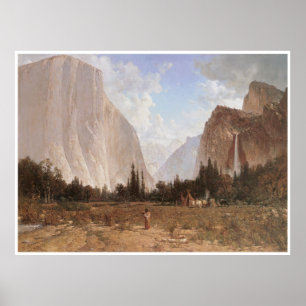 Brautschleier fällt, Yosemite, C. 1870-84 Poster