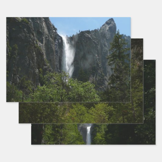 Brautschleierfall im Yosemite-Nationalpark Geschenkpapier Set (Set)