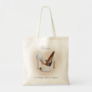 Brautschuh-Taschen-Gewohnheits-Tasche Tragetasche