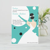 BrautSoiree Einladung (Stehend Vorderseite)