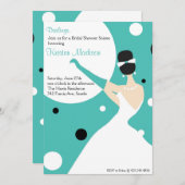 BrautSoiree Einladung (Vorne/Hinten)