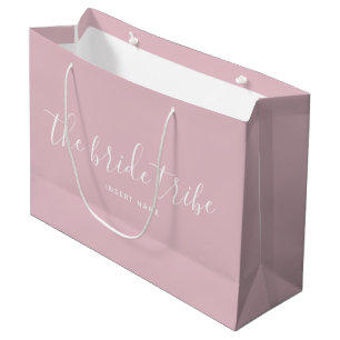 Brautstamm Blush Pink Wedding  Große Geschenktüte