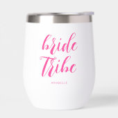 Brautstamm Moderner Hot-Pink-Junggeselinnen-Abschi (Links)
