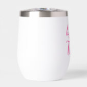 Brautstamm Moderner Hot-Pink-Junggeselinnen-Abschi (Vorderseite)
