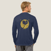 Brautstil Tri-Blend Shirt (Voller Rücken)
