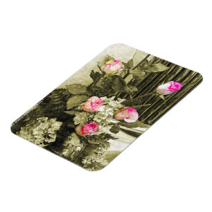 Brautstrauß im Vintage-Stil Magnet