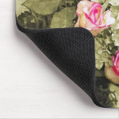 Brautstrauß im Vintage-Stil Mousepad (Ecke)