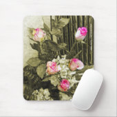 Brautstrauß im Vintage-Stil Mousepad (Mit Mouse)