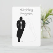 Brautstudiengang Programm (Stehend Vorderseite)