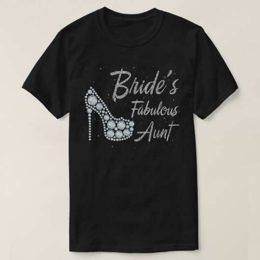 Brauttante, Tante der Braut T-Shirt (Design vorne)
