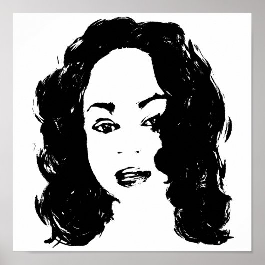 Brauttaylormalerei Poster (Vorne)