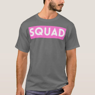 Brautteam Pink Junggesellinnenparty Gruppen T-Shirt