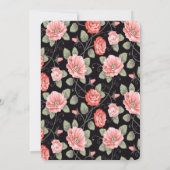 Brauttee-Party Einladung (Rückseite)