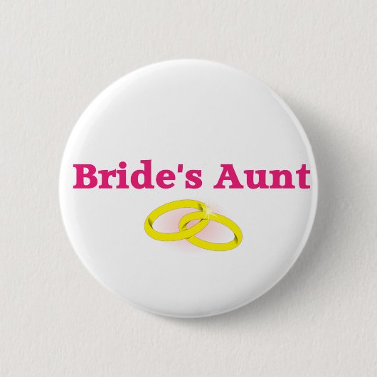 Brautttante / Brauttante Button (Vorderseite)