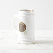 Brautvater Bierglas (Vorderseite Links)