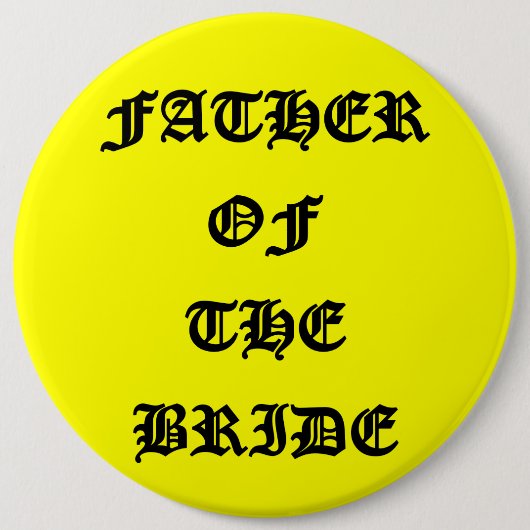 Brautvater button (Vorderseite)