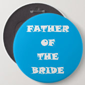 Brautvater Button (Vorne & Hinten)