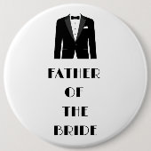Brautvater Button (Vorderseite)