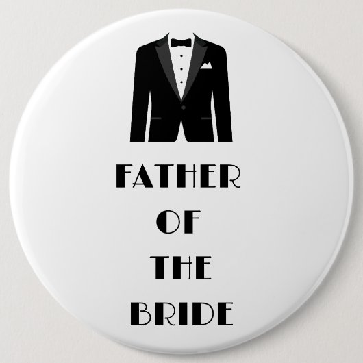 Brautvater Button (Vorderseite)