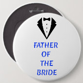 Brautvater Button (Vorne & Hinten)