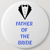 Brautvater Button (Vorderseite)