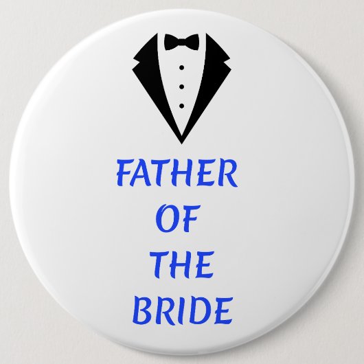 Brautvater Button (Vorderseite)