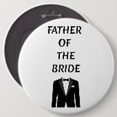 Brautvater Button (Vorne & Hinten)