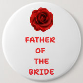 Brautvater Button (Vorderseite)