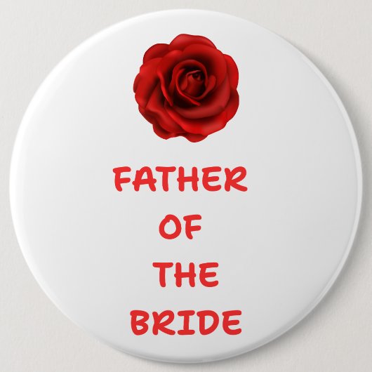 Brautvater Button (Vorderseite)