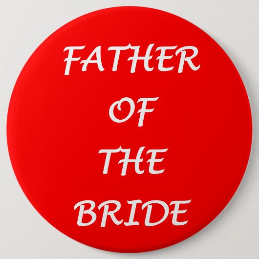 Brautvater Button (Vorderseite)