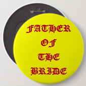 Brautvater Button (Vorne & Hinten)