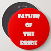 Brautvater Button (Vorne & Hinten)