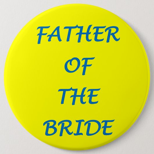 Brautvater Button (Vorderseite)