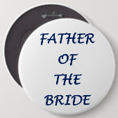 Brautvater Button (Vorne & Hinten)