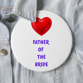 Brautvater Button (Beispiel)