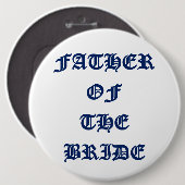 Brautvater Button (Vorne & Hinten)