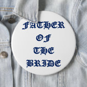 Brautvater Button (Beispiel)