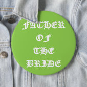 Brautvater Button (Beispiel)