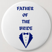 Brautvater Button (Vorderseite)