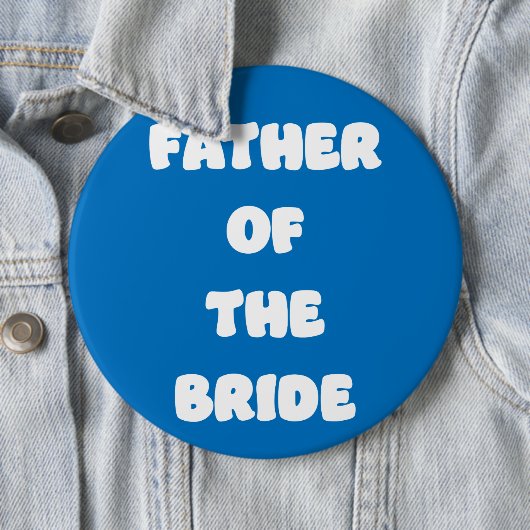 Brautvater-Button Button (Beispiel)