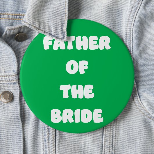 Brautvater-Button Button (Beispiel)