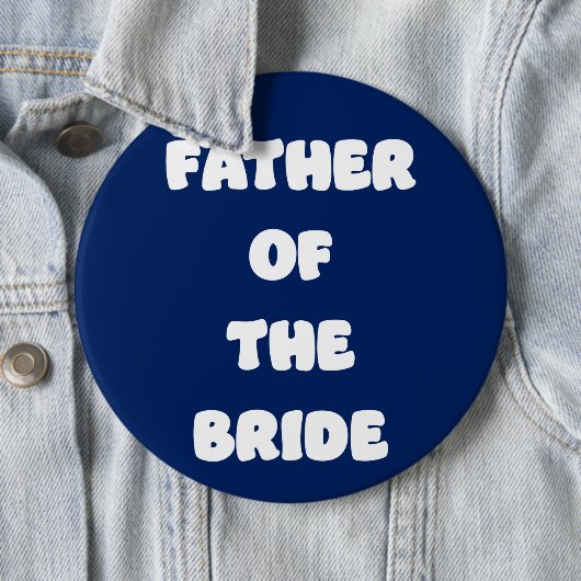 Brautvater-Button Button (Beispiel)