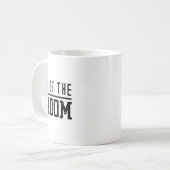 Brautvater des Bräutigams Kaffeetasse (Vorderseite Links)