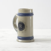 Brautvater-Geschenk Bierglas (Vorderseite Links)