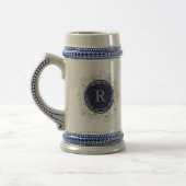 Brautvater-Geschenk Bierglas (Links)