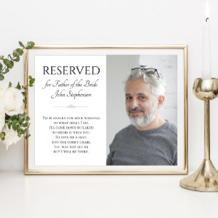 Brautvater in der Pariser Gedenkfeier zum Foto Poster