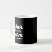 Brautvater liebte erste lustige Hochzeit Kaffeetasse (Vorderseite Links)