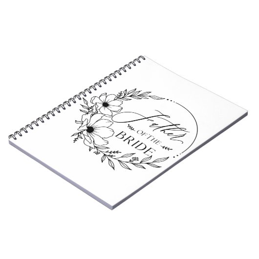 Brautvater Notizblock (Linke Seite)